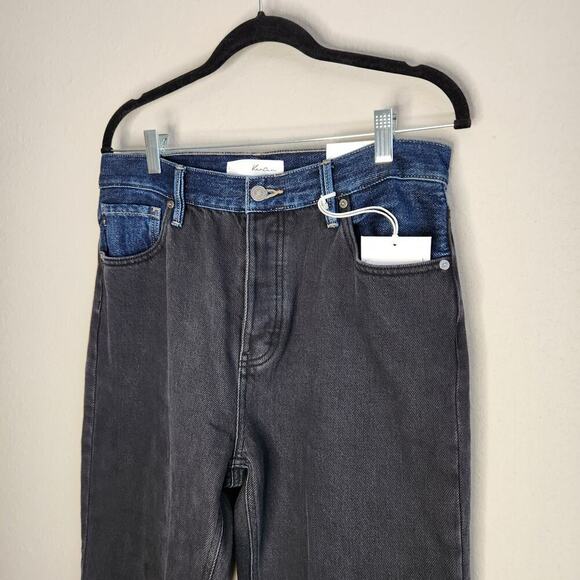 KanCan Regan‎ Black High Rise 90's Boyfriend Jeans Size 9/28 - Picture 3 of 14